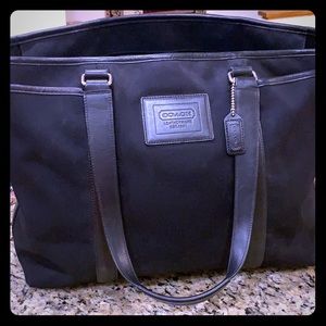 Black COACH shoulder bag